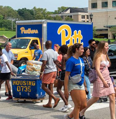 Students during Arrival